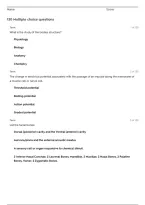BIO 201 &vert; BIO 201 G&period;C&period;U Final Exam &vert; Human Anatomy & Physiology &vert; Latest Update &lpar;2026&sol;2027&rpar; - Graded A&plus; &ndash; EXPERT VERIFIED Questions & Answer