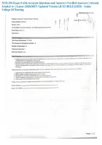 NUR 254 Exam 4 with Accurate Questions and Answers &lpar;Verified Answers&rpar; &vert; Already Graded A&plus; &vert; Latest &lpar;2026&sol;2027&rpar; Updated Version &lbrace;JUST RELEASED&rcub; - Galen College Of Nursing