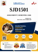 SJD1501 Assignment 5 &lpar;COMPLETE ANSWERS&rpar; Semester 2 2026 - Due 30 October 2026