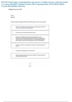 ENT 101 Week 6 Quiz &vert; Actual Questions and Answers &lpar;Verified Answers&rpar; &vert; Already Graded A&plus; &vert; Latest &lpar;2026&sol;2027&rpar; Updated Version &vert; 100&percnt; Guaranteed Pass &lbrace;JUST RELEASED&rcub; -Toronto Metropolitan University