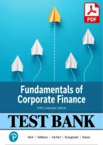 Test Bank &mdash; Fundamentals of Corporate Finance&comma; 5th Canadian Edition &lpar;Berk&comma; DeMarzo&comma; Harford&comma; Stangeland & Marosi&comma; 2025&rpar; &vert; All Chapters 1-25 Covered&NewLine;