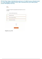 ENT 101 Week 7 Quiz &vert; Actual Questions and Answers &lpar;Verified Answers&rpar; &vert; Already Graded A&plus; &vert; Latest &lpar;2026&sol;2027&rpar; Updated Version &vert; 100&percnt; Guaranteed Pass &lbrace;JUST RELEASED&rcub; -Toronto Metropolitan University