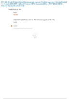 ENT 101 Week 10 Quiz &vert; Actual Questions and Answers &lpar;Verified Answers&rpar; &vert; Already Graded A&plus; &vert; Latest &lpar;2026&sol;2027&rpar; Updated Version &vert; 100&percnt; Guaranteed Pass &lbrace;JUST RELEASED&rcub; -Toronto Metropolitan University