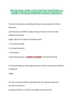 Fnp 593 Final Exam Latest 2026&sol;2027 Questions And &NewLine;Correct Detailed Answers Already Graded A&plus; 