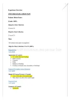 Shadow Health Focused Exam&colon; Chest Pain &ndash; Brian Foster