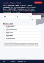 S12 FDNY Exam 2026&sol;2027 &ndash; Questions and Answers &vert; Certificate of Fitness &vert; Sprinkler Systems &vert; Complete Verified Answers &vert; Detailed Rationales &ndash; Pass Guaranteed &ndash; A&plus; Graded