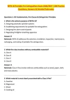 NFPA Exams