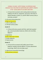 Comsae 114 Exam &sol; Latest Comsae 114 Approved Exam  &NewLine;2026&sol;2027 High Yield Practice Questions And Current Updated &NewLine;Study  Guide Complete Accurate Questions 