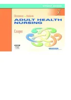 TEST BANK FOR Adult Health Nursing 5th Edition by Barbara Christensen&comma; Elaine Kockrow ISBN&colon; 9780323042369 COMPLETE GUIDE ALL CHAPTERS COVERED 100&percnt; VERIFIED A&plus; GRADE ASSURED&excl;&excl;&excl;&excl;