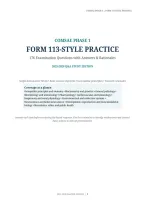 COMSAE PHASE 1 FORM 114 Actual EXAM &ndash; 176 QUESTIONS AND ANSWERS &vert; VERIFIED AND WELL DETAILED ANSWERS &vert; PLUS RATIONALES &vert; GUARANTEED PASS &vert; LATEST EXAM UPDATE &vert; STUVIA VERIFIED &vert; EXAM PREP &vert; STUDY GUIDE &vert; PRACTICE TEST
