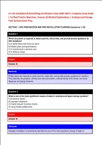U1 Ust Installation & Retrofitting Certification Exam 2026&ndash;2027 &vert; Complete Study Guide &NewLine;&vert; Verified Practice Questions&comma; Answers & Detailed Explanations &vert; Underground Storage &NewLine;Tank Systems Exam Prep