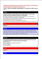 ABOMS Oral & Maxillofacial Surgery Exam 2026 &vert; Practice Questions&comma; Verified Answers &NewLine;& Detailed Rationales &vert; OMS Board Certification Prep