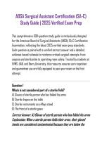 ABSA Surgical Assistant Certification &lpar;SA-C&rpar; Study Guide &vert; 2025 Verified Exam Prep