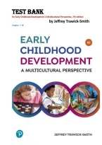 Test Bank For Early Childhood Development&comma; A Multicultural Perspective&comma; 8th Edition&comma; 8E&comma; Jeffrey &vert; Chapters 1-18 Complete 