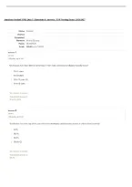 American Sentinel N582 Quiz 5 &vert; Questions & Answers &vert; FNP Nursing Exam &vert; 2026&sol;2027