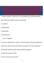 ATI Maternal Newborn Nursing &lpar;OB&rpar; Proctored Exam &lpar;PDF&rpar; &vert; Verified Answers