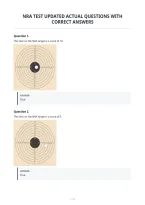 Nra Test Updated Actual Questions With&NewLine;Correct Answers&NewLine;