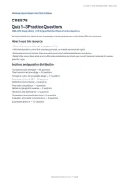 CSE 578 Data Visualization Quizzes 1&ndash;3&colon; 110 Practice Questions &lpar;PDF&rpar; &vert; 2026&ndash;2027 &vert; Arizona State University