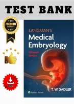  Test Bank - Langman's Medical Embryology 15th edition by T&period; W&period; Sadler&period;