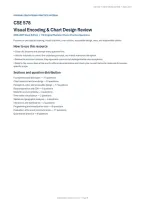 CSE 578 Visual Encoding & Chart Design&colon; 110 Practice Questions &lpar;PDF&rpar; &vert; 2026&ndash;2027 &vert; Arizona State University