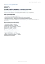 CSE 578 Data Visualization Complete Study & Exam Prep Bundle &lpar;PDF&rpar; &vert; 2026&ndash;2027 &vert; Arizona State University