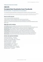 CSE 578 Data Visualization Complete Exam Prep Bundle&colon; 150 Questions &lpar;PDF&rpar; &vert; 2026&ndash;2027 &vert; Arizona State University