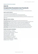 CSE 578 Data Visualization Complete Exam Prep Bundle&colon; 150 Questions &lpar;PDF&rpar; &vert; 2026&ndash;2027 &vert; Arizona State University