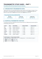 Class notes Mathematics  