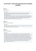Nu 545 Unit 1 Expected Questions With Verified&NewLine;Answer