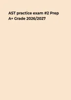 AST Practice Exam 2 &ndash; Surgical Technology Questions&comma; Answers & Exam Review&NewLine;&NewLine;&NewLine;