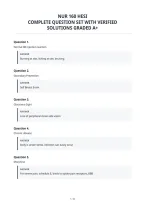 Nur 160 Hesi&NewLine;Complete Question Set With Verified&NewLine;Solutions Graded A&plus;