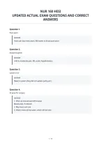 Nur 160 Hesi&NewLine;Updated Actual Exam Questions And Correct&NewLine;Answers