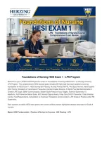 Foundations of Nursing HESI Exam 1 Practice Exam LATEST EDITION 2026&sol;2027 &vert; Herzing University LPN &vert; 250 Complete Real HESI Questions &vert; Foundations ADPIE Vital Signs Hand Hygiene Standard Transmission Precautions 5 Rights SBAR Braden Pressure Injury Incen