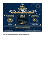 WGU C952 &lpar;LATEST EDITION&rpar; PA Computer Architecture &vert; Objective Assessment Prep &vert; Complete Questions & Verified Answers &vert; 100&percnt; Correct &vert; Grade A &ndash; Western Governors University