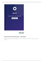 PCAT Pharmacy College Admission Test Comprehensive Practice Test Bank Covering Biological Sciences&comma; General Chemistry&comma; Organic Chemistry&comma; Reading Comprehension&comma; and Quantitative Reasoning Skills