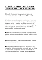 FLORIDA 215 EXAM Q&period;pdf&NewLine;&NewLine;1&period; Document information&NewLine;Change&NewLine;2&period; Course information&NewLine;Change