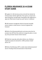 FLORIDA INSURANCE 20&period;pdf&NewLine;&NewLine;1&period; Document information&NewLine;Change&NewLine;2&period; Course information&NewLine;Change