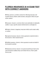 FLORIDA INSURANCE 22&period;pdf&NewLine;&NewLine;1&period; Document information&NewLine;Change&NewLine;2&period; Course information&NewLine;Change