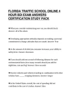 FLORIDA TRAFFIC SCHOOL ONLINE 5&period;pdf&NewLine;&NewLine;1&period; Document information&NewLine;Change&NewLine;2&period; Course information&NewLine;Change