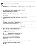 Tennessee Cat 3 Certification Test Study Guide &sol; Ornamental & Turf Pest Control Exam Prep & Practice Questions &sol; Score 100&percnt; 2026-2027 &sol; TDA Applicator Blueprint&NewLine;&NewLine;