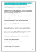 Traffic Supervisor Exam Newest Exam Questions And Correct Answers &lpar;Already Graded A&plus;&rpar; &vert; Latest Version 2024&NewLine;