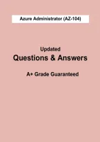 Microsoft Azure Administrator AZ-104 Certification Study Resource &vert; Grade A&plus; &vert; 2026&sol;2027