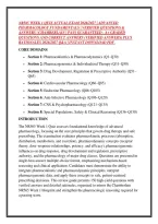 Nr565 Week 1 Quiz Actual Exam 2026&sol;2027 &vert; Advanced &NewLine;Pharmacology Fundamentals &vert; Verified Questions & &NewLine;Answers &vert; Chamberlain &vert; Pass Guaranteed - A&plus; Graded &NewLine;Questions And Correct Answers &lpar;Verified Answers&rpar; Plus &NewLine;Rationales 2026&sol;2027 Q&A &vert; Instant Downlo