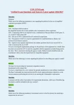 CON 2370 Exam&NewLine;Verified Exam Questions and Answers Latest update 2026&sol;2027