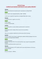 CON 237 Exam&NewLine;Verified Exam Questions and Answers Latest update 2026&sol;2027