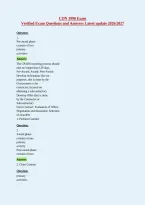 CON 3990 Exam&NewLine;Verified Exam Questions and Answers Latest update 2026&sol;2027