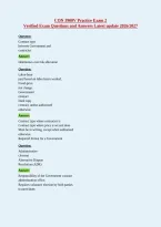 CON 3900V Practice Exam 2&NewLine;Verified Exam Questions and Answers Latest update 2026&sol;2027