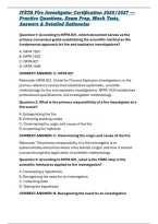 IFSTA Fire Investigator Certification 2026&sol;2027 &mdash; Practice Questions&comma; Exam Prep&comma; Mock Tests&comma; Answers & Detailed Rationales