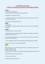 CON 3900V Practice Exam&NewLine;Verified Exam Questions and Answers Latest update 2026&sol;2027