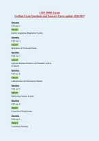 CON 3990V Exam&NewLine;Verified Exam Questions and Answers Latest update 2026&sol;2027